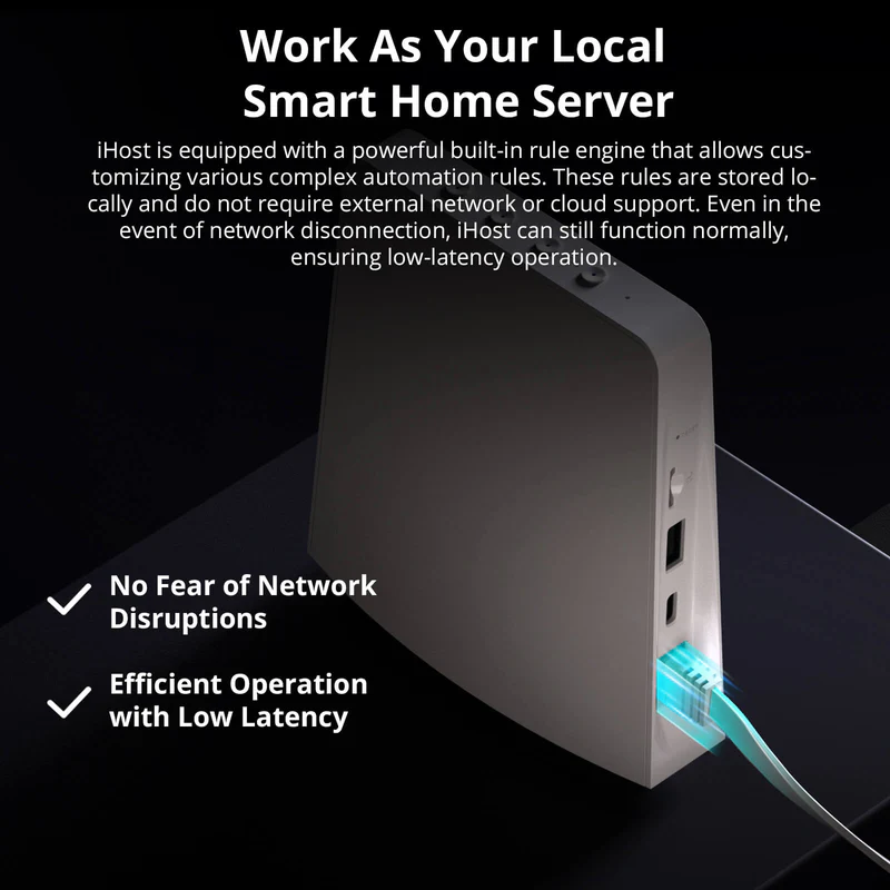 SONOFF iHost Smart Home Hub - 4GB RAM - Image 10