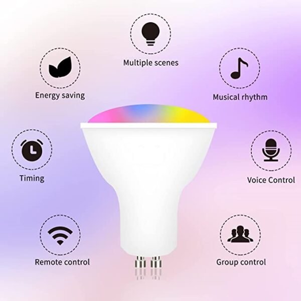 Zigbee GU10 Smart Bulb 5W - 450LM - RGBCW - Image 2