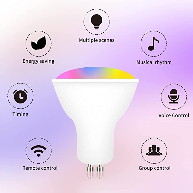 Zigbee GU10 Smart Bulb 5W - 450LM - RGBCW - Image 2
