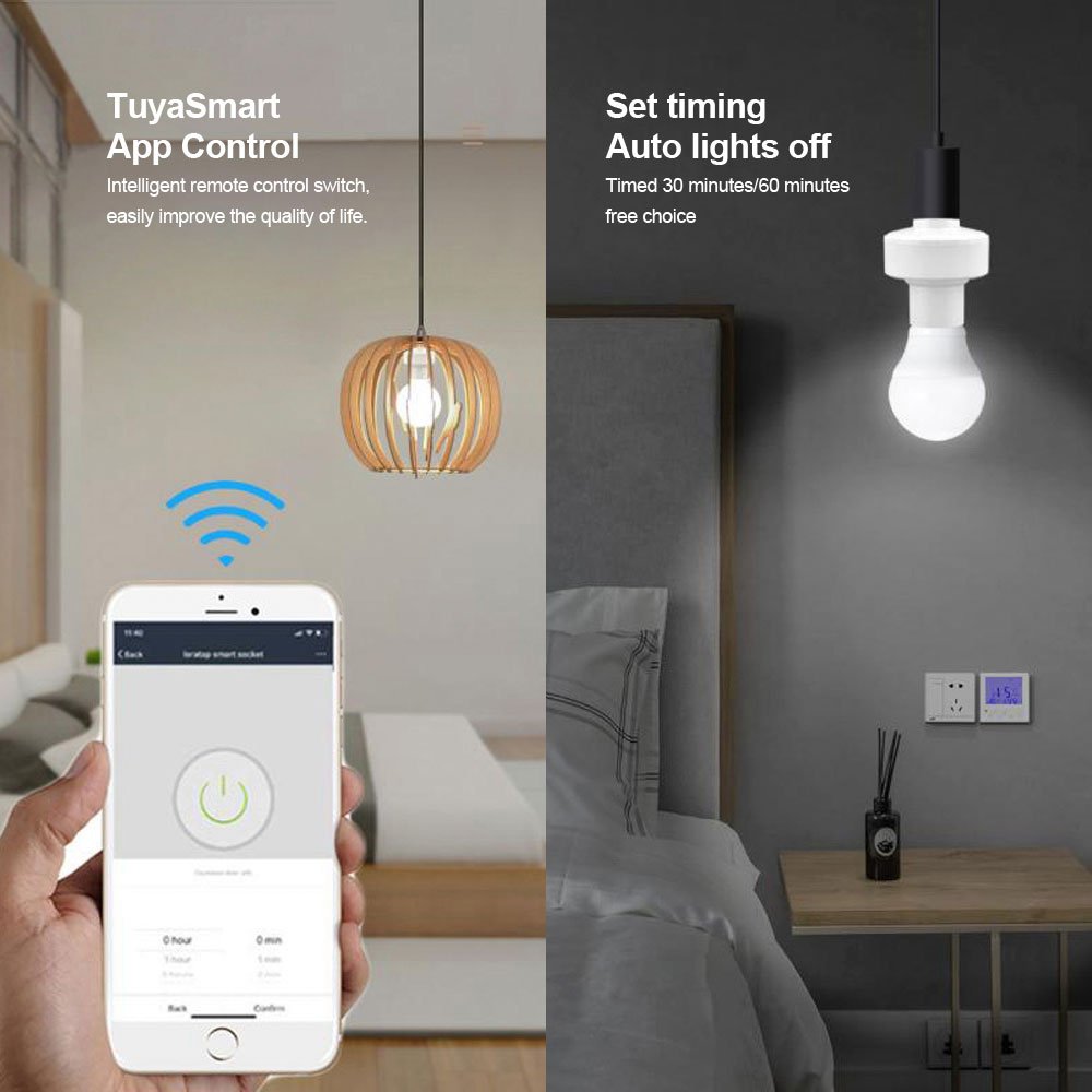 Tuya WiFi Smart E27 Bulb Holder - Image 7