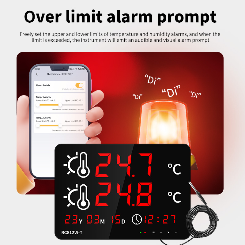 MCMP 0458 Smart Dual Temperature display with date 5